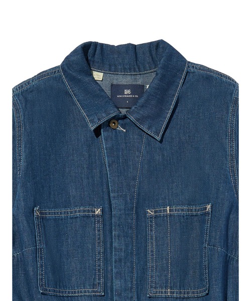 Levi's(リーバイス)の「Levi's/リーバイス BLUETAB(TM) BOILER ドレス(シャツワンピース・レディース・インディゴブルー・XS/S/M)」の8枚目の写真