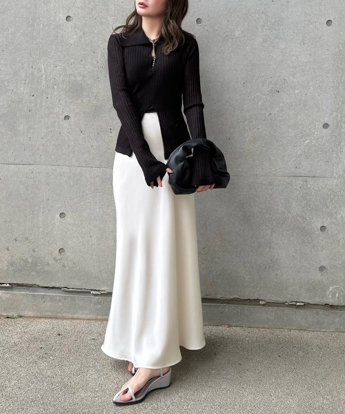 スカート LENINA BESS flare skirt_3colors Lannaclothesdesign Women's Long Maxi Skirt Bohemian Gypsy