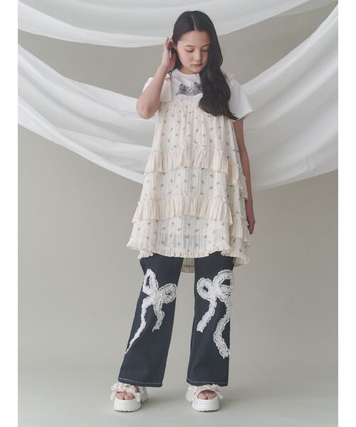 【即日発送】merry jenny floralフレアミニワンピース merry jenny ワンピース floralフレアミニワンピース : ZOZOTOWN
