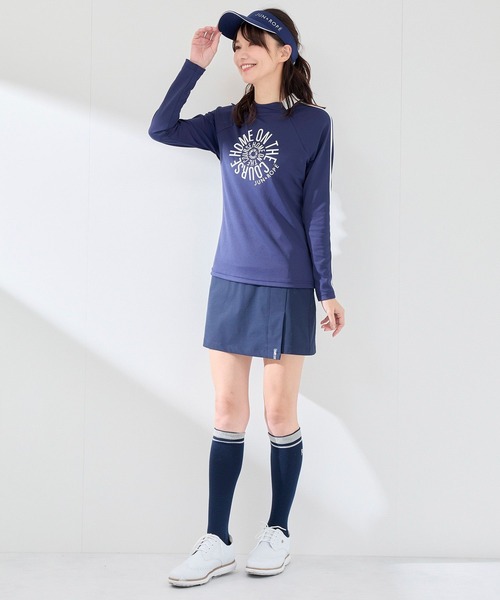 JUN&ROPE'（ジュンアンドロペ）の「【UVカット】【速乾】【接触冷感】【防透け】エコベアスムース長袖プルオーバー（Tシャツ/カットソー・レディース・ネイビー/グレー/ピンク/グリーン・L/M/S）」の22枚目の写真