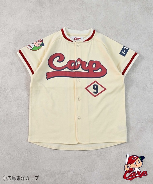 MARKEY'S（マーキーズ）の「【広島東洋カープ】別注ベースボールシャツ(kids/S～L)（シャツ/ブラウス・キッズ・ホワイト系2/ホワイト系1/ホワイト系6/ホワイト系5/ホワイト系4/ホワイト系3・L/M/S）」の17枚目の写真