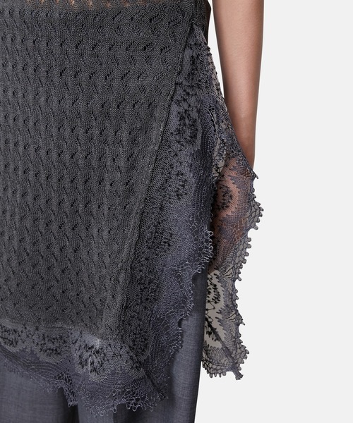 【週末限定】IRENE Lace Knit Tanktops レースニット セール】レースニットタンクトップ / Lace Knit Tanktops