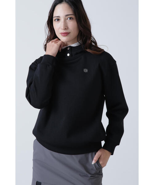 【St ANDREWS】クオーターゲージエアシャットフーディー (WOMENS)