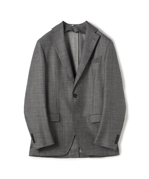TOMORROWLAND (トゥモローランド)の「ウールシルクリネン シングルブレステッド 2Bジャケット SUMMER TIME LORO PIANA(テーラードジャケット・メンズ・チャコールグレー/ネイビー・54/44/46/48/50/52/42)」の2枚目の写真