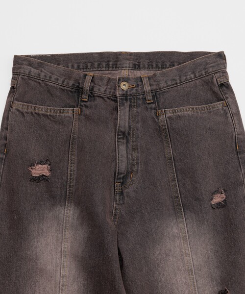 McGREGOR（マックレガー）の「McGREGOR MODERN/マックレガーモダン センターシーム ストレートデニムパンツ（デニムパンツ・メンズ・ブルー/ダークブラウン/ブラウン・LARGE/MEDIUM）」の18枚目の写真