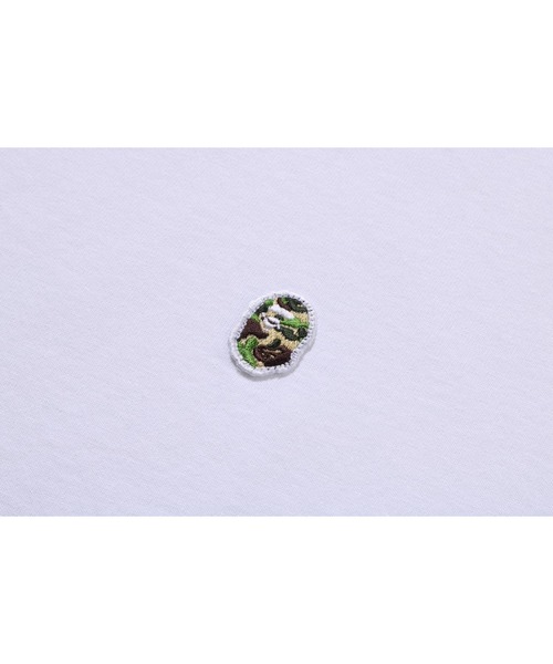 A BATHING APE(アベイシングエイプ)の「ABC CAMO ONE POINT TEE(Tシャツ/カットソー・メンズ・ブラック×ピンク/ブラック×ブルー/ホワイト×ピンク/ホワイト×グリーン/ブラック×グリーン/ホワイト×ブルー・MEDIUM/XXX-LARGE/XX-LARGE/SMALL/X-LARGE/LARGE)」の13枚目の写真