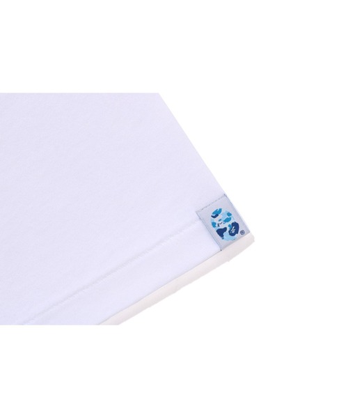 A BATHING APE(アベイシングエイプ)の「ABC CAMO ONE POINT TEE(Tシャツ/カットソー・メンズ・ブラック×ピンク/ブラック×ブルー/ホワイト×ピンク/ホワイト×グリーン/ブラック×グリーン/ホワイト×ブルー・MEDIUM/XXX-LARGE/XX-LARGE/SMALL/X-LARGE/LARGE)」の8枚目の写真