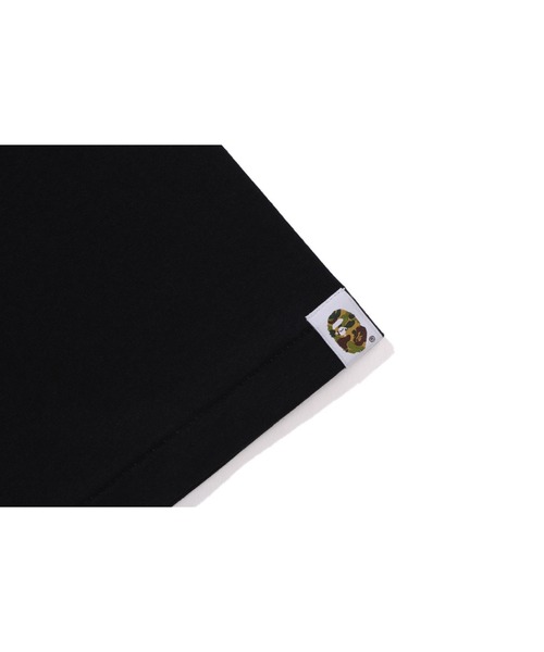 A BATHING APE(アベイシングエイプ)の「ABC CAMO ONE POINT TEE(Tシャツ/カットソー・メンズ・ブラック×ピンク/ブラック×ブルー/ホワイト×ピンク/ホワイト×グリーン/ブラック×グリーン/ホワイト×ブルー・MEDIUM/XXX-LARGE/XX-LARGE/SMALL/X-LARGE/LARGE)」の11枚目の写真