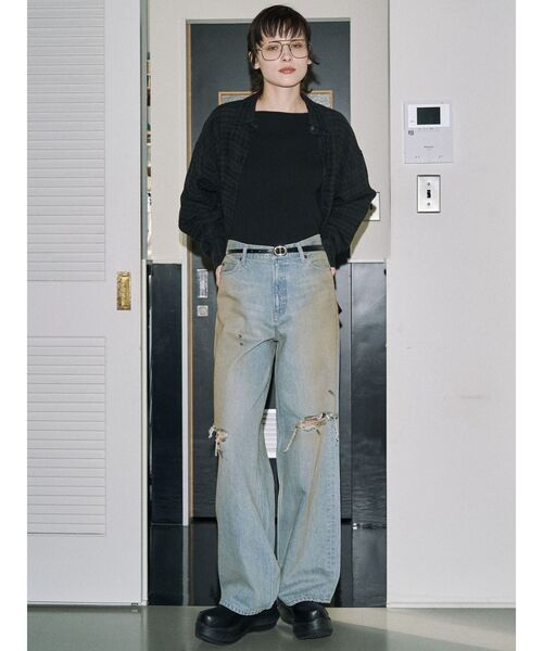 ブラウス シャツ 「VEQUM」BOXY OVER SHIRT レディース セール】【VEQUM】BOXY OVER SHIRT（シャツ/ブラウス）｜VEQUM
