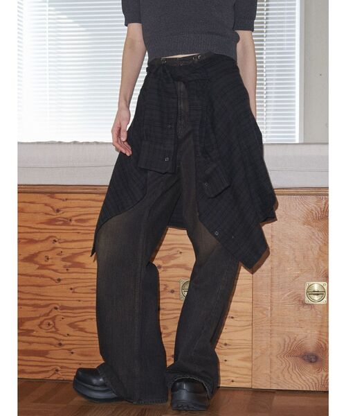 VEQUM（VEQUM）の「【VEQUM】BOXY OVER SHIRT（シャツ/ブラウス・レディース・ブラック/ネイビー・FREE）」の11枚目の写真