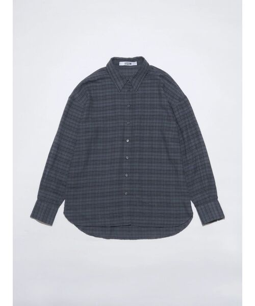 VEQUM（VEQUM）の「【VEQUM】BOXY OVER SHIRT（シャツ/ブラウス・レディース・ブラック/ネイビー・FREE）」の16枚目の写真