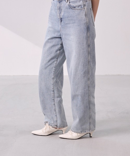 menue(メヌエ)の「ポインテッドトゥ スニーカーミュール パンプス(サンダル・レディース・アイボリー/ブラック/シルバー・SS/S/M/L/LL/3L)」の7枚目の写真