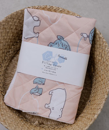 emesuelee（エメスーリー）の「アニマル柄 冷感/パイル リバーシブル枕カバー（寝具）」