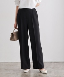 Pierrot | ラクしてキレイ！ストレッチストレートパンツ(スラックス)