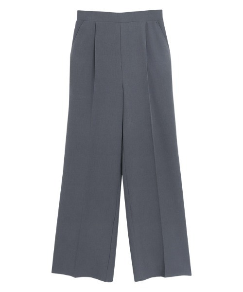 Pierrot（ピエロ）の「ラクしてキレイ！ストレッチストレートパンツ（スラックス・レディース・ベージュ系その他/ブラック/チャコール/ネイビー・PM/PS/TL/TM/LL/L/M/PL）」の12枚目の写真