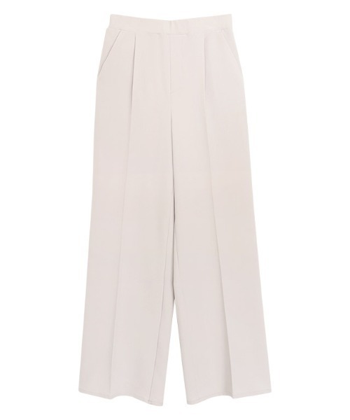 Pierrot（ピエロ）の「ラクしてキレイ！ストレッチストレートパンツ（スラックス・レディース・ベージュ系その他/ブラック/チャコール/ネイビー・PM/PS/TL/TM/LL/L/M/PL）」の17枚目の写真