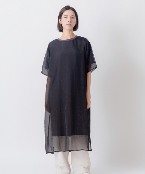 Kelen（ケレン）の「「KELEN / ケレン」 レイヤードデザインワンピース SANOP（ワンピース・レディース・オフホワイト/ベージュ/ネイビー・S/M）」の14枚目の写真