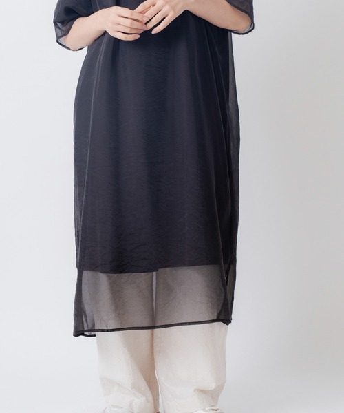 Kelen（ケレン）の「「KELEN / ケレン」 レイヤードデザインワンピース SANOP（ワンピース・レディース・オフホワイト/ベージュ/ネイビー・S/M）」の16枚目の写真
