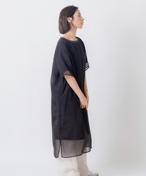 Kelen（ケレン）の「「KELEN / ケレン」 レイヤードデザインワンピース SANOP（ワンピース・レディース・オフホワイト/ベージュ/ネイビー・S/M）」の17枚目の写真