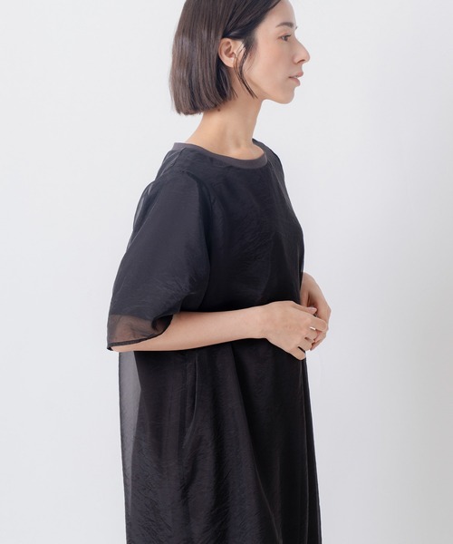 Kelen（ケレン）の「「KELEN / ケレン」 レイヤードデザインワンピース SANOP（ワンピース・レディース・オフホワイト/ベージュ/ネイビー・S/M）」の18枚目の写真