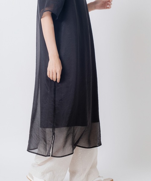 Kelen（ケレン）の「「KELEN / ケレン」 レイヤードデザインワンピース SANOP（ワンピース・レディース・オフホワイト/ベージュ/ネイビー・S/M）」の19枚目の写真
