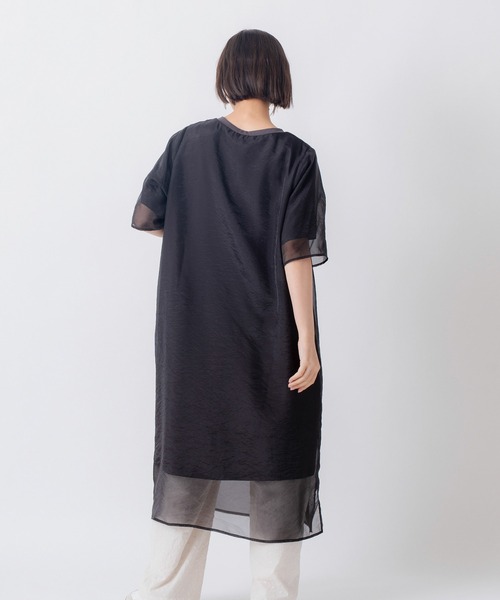 Kelen（ケレン）の「「KELEN / ケレン」 レイヤードデザインワンピース SANOP（ワンピース・レディース・オフホワイト/ベージュ/ネイビー・S/M）」の20枚目の写真