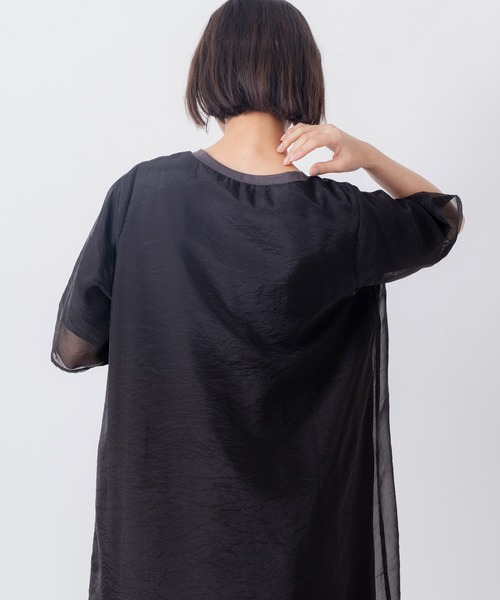 Kelen（ケレン）の「「KELEN / ケレン」 レイヤードデザインワンピース SANOP（ワンピース・レディース・オフホワイト/ベージュ/ネイビー・S/M）」の21枚目の写真