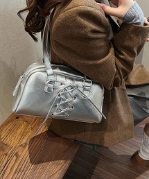 ホルターネック ジャンプスーツ バックリボン シルバー cr4703 Amazon | [ハルジオ] ギャザー ショルダーバッグ リボン