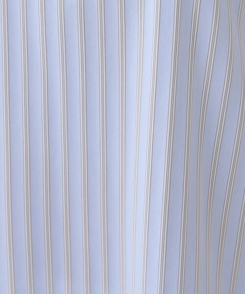 INDIVI（インディヴィ）の「【洗える／ストライプ柄】袖タックブラウス（シャツ/ブラウス・レディース・ブルー系7/ベージュ系2/ホワイト系その他3・40/38/19/15 /13/05）」の16枚目の写真