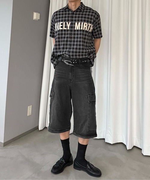 sedacle(セダクル)の「2wayカーゴデニムパンツ(デニムパンツ・メンズ・ブラック/インディゴブルー・SMALL/LARGE/MEDIUM)」の13枚目の写真