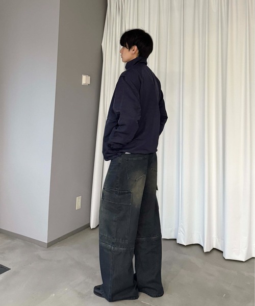 sedacle(セダクル)の「2wayカーゴデニムパンツ(デニムパンツ・メンズ・ブラック/インディゴブルー・SMALL/LARGE/MEDIUM)」の4枚目の写真