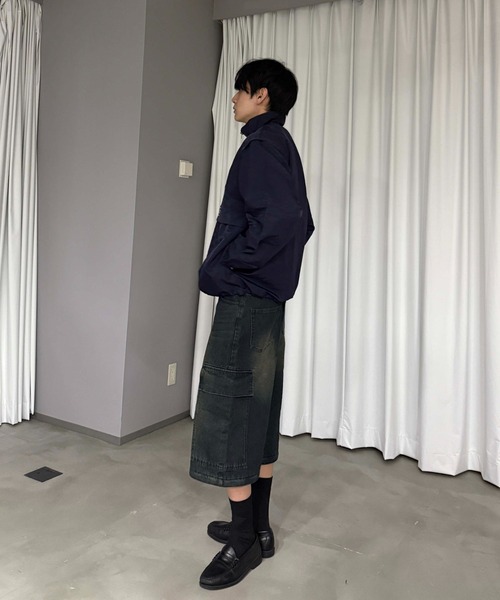 sedacle(セダクル)の「2wayカーゴデニムパンツ(デニムパンツ・メンズ・ブラック/インディゴブルー・SMALL/LARGE/MEDIUM)」の9枚目の写真