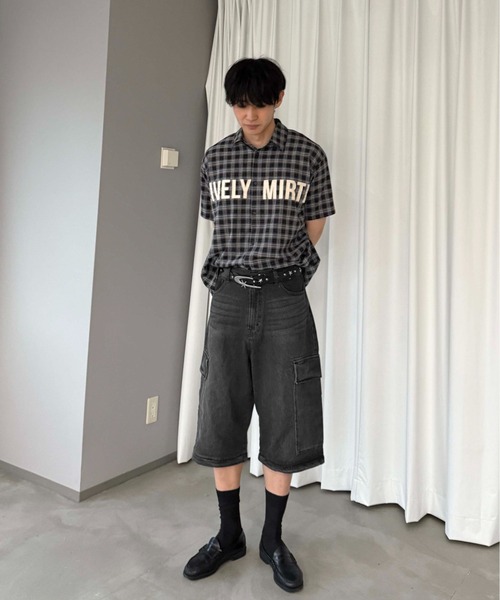 sedacle(セダクル)の「2wayカーゴデニムパンツ(デニムパンツ・メンズ・ブラック/インディゴブルー・SMALL/LARGE/MEDIUM)」の19枚目の写真