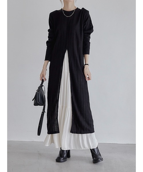 amel（エイメル）の「【RE ARRIVAL】ティアードロングスカート/クリーム（スカート・レディース・クリーム・FREE）」の16枚目の写真