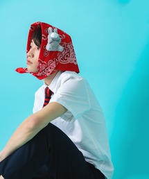 ankoROCK（アンコロック）の「TEDDY ankoROCK ペイズリーバンダナスカーフ（バンダナ/スカーフ）」