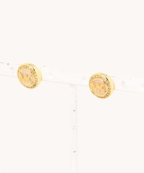 MICHAEL KORS(マイケルコース)の「マイケル・コース アクセサリー レディース ピアス ローズゴールド MKJC0039A710(ピアス(両耳用)・レディース・ゴールド・FREE)」の1枚目の写真