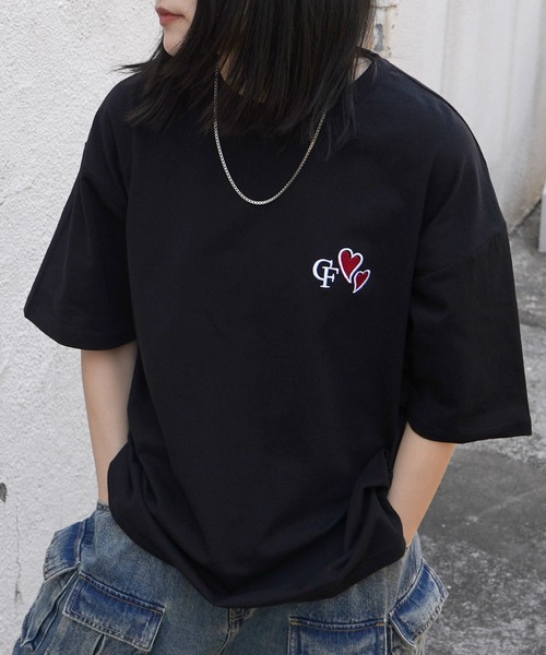 【タグ付き未使用】HYEON heart powan tee ハートポワンティー タグ付き未使用】HYEON heart powan tee ハートポワンティー