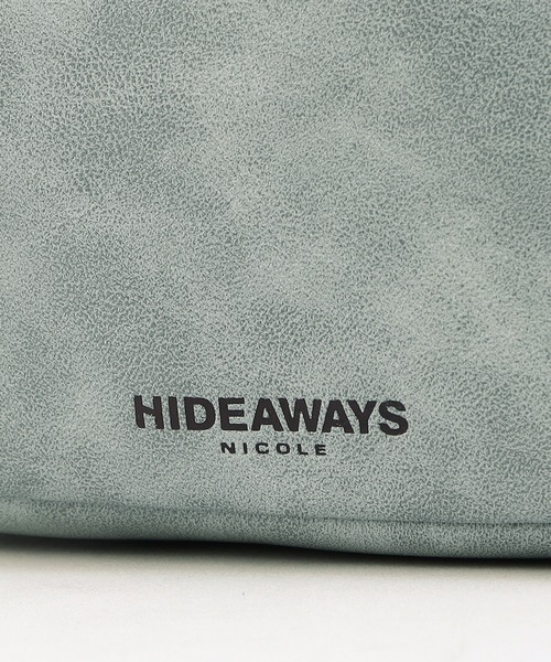 HIDEAWAYS NICOLE（ハイダウェイニコル）の「ストラップハンドバッグ（ハンドバッグ・メンズ・ライトグレー/ターコイズブルー/ブラック・FREE）」の13枚目の写真