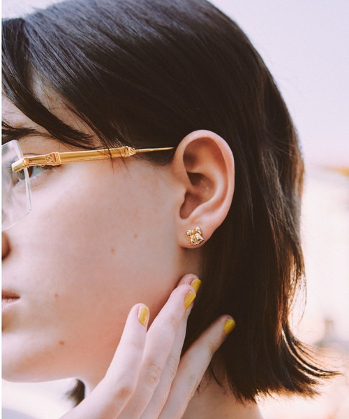 FURFUR（ファーファー）の「リボンピアス（ピアス（両耳用）・レディース・ゴールド/シルバー・FREE）」の3枚目の写真