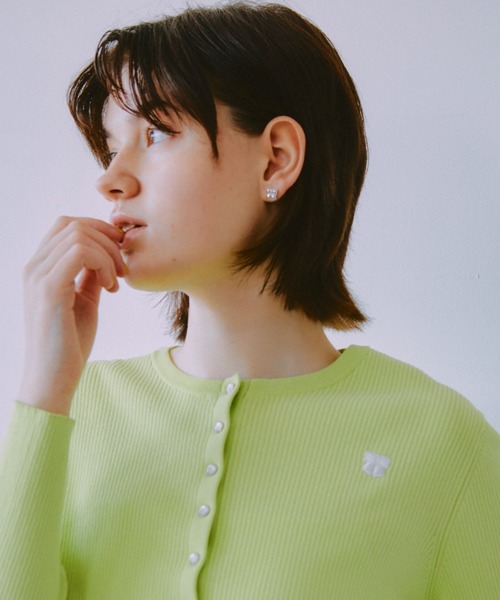 FURFUR（ファーファー）の「リボンピアス（ピアス（両耳用）・レディース・ゴールド/シルバー・FREE）」の6枚目の写真