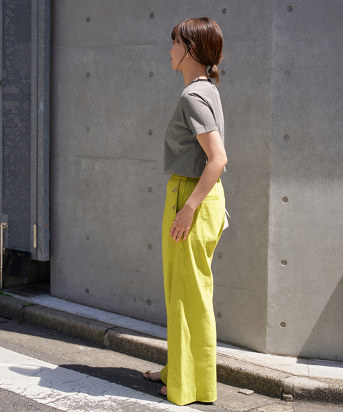 IENA（イエナ）の「A.P.C./アーペーセー 別注 ボーダーリンガーT