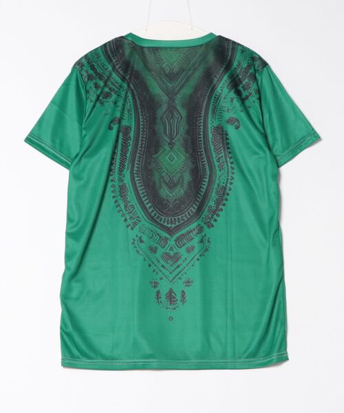 MARAI(マーライ)の「エスニック柄 半袖Tシャツ プリント(Tシャツ/カットソー・レディース・グリーン系/ブルー系・FREE)」の21枚目の写真