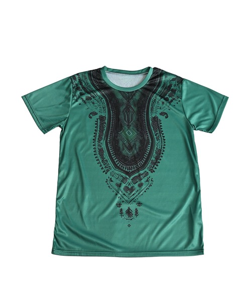 MARAI(マーライ)の「エスニック柄 半袖Tシャツ プリント(Tシャツ/カットソー・レディース・グリーン系/ブルー系・FREE)」の12枚目の写真