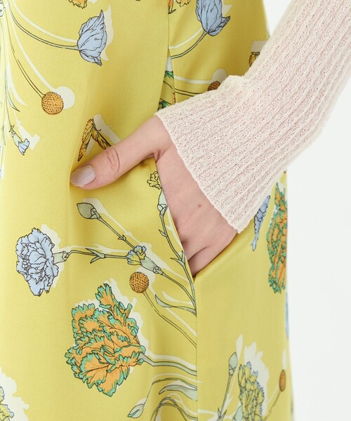 別注】manipuri for Ballsey Collage Bloom キャミソール