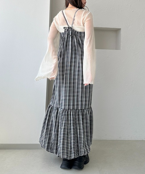 apres jour clair(アプレジュールクレア)の「【apres jour clair】アソートバルーンキャミワンピ(ワンピース・レディース・アイボリー/ネイビー/ブラック系その他・X-LARGE/フリー)」の17枚目の写真