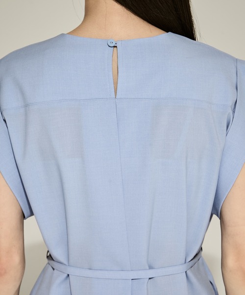 セール】【STUDIOUS/ステュディオス】Back Tucked Dress/バック