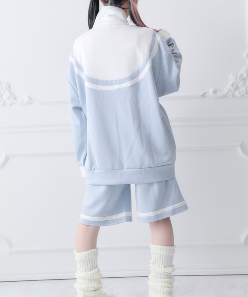 Hauls(ハウルズ)の「大人になっても永遠赤ちゃんジャージ(ジャージ・レディース・ブラック/サックスブルー・F)」の17枚目の写真