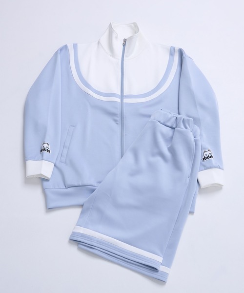 Hauls(ハウルズ)の「大人になっても永遠赤ちゃんジャージ(ジャージ・レディース・ブラック/サックスブルー・F)」の15枚目の写真