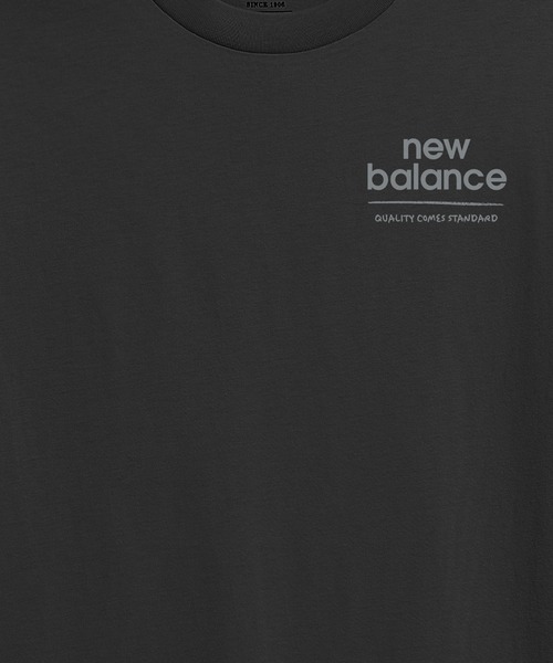 NEW BALANCE（ニューバランス）の「シュースケッチショートスリーブTシャツ（Tシャツ/カットソー・メンズ・ブラック・SMALL/MEDIUM/LARGE/X-LARGE/XX-LARGE）」の3枚目の写真