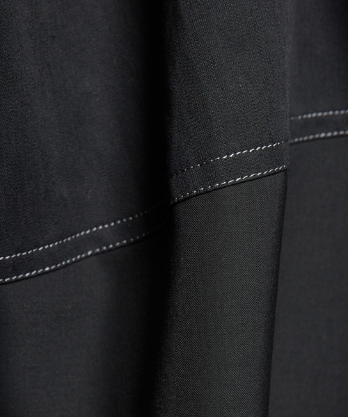 gomme（ゴム）の「6ozデニム　タックスカート（デニムスカート・レディース・ブラック/インディゴブルー・MEDIUM）」の17枚目の写真